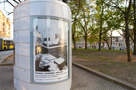 BYE BYE Plakat / BurgatraÃe (Berlin)